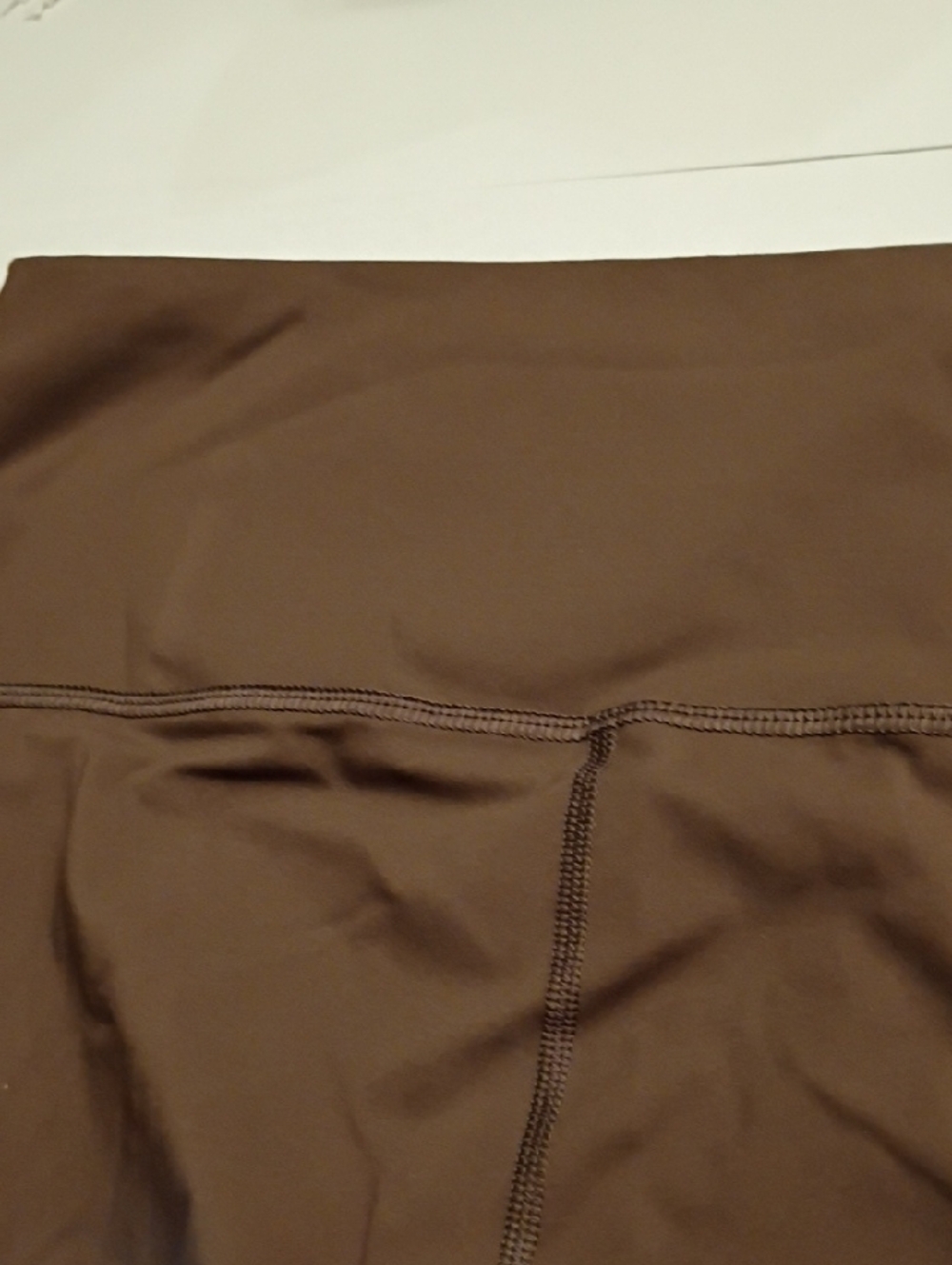 Everlane Brown High-Rise Cropped Leggings - Picture 7 of 8
